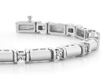 Load image into Gallery viewer, Diamond Train Diamond Bracelet with 0.98 ct.(finished) 2.7mm - Luxury Time NYC