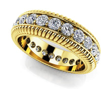 Load image into Gallery viewer, Diamond Twined Eternity Diamond Ring with 1.50 ct.(finished) 2.5mm - Luxury Time NYC