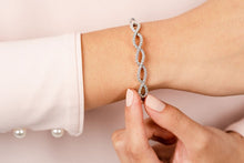 Load image into Gallery viewer, Diamond Woven Rope Lab - Grown Diamond Bangle with 2.11 ct.(finished) 2mm - Luxury Time NYC