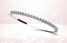 Load image into Gallery viewer, Divinely Dazzling Bangle Diamond Bracelet with 1.06 ct.(finished) 2mm - Luxury Time NYC