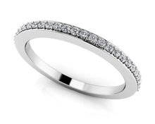 Load image into Gallery viewer, Elegant Prong Diamond Wedding Diamond Ring with 0.19 ct.(finished) 1.1mm - Luxury Time NYC