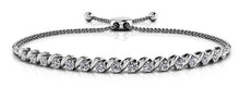 Load image into Gallery viewer, Embrace Adjustable Diamond Bracelet with 0.36 ct.(finished) 1.75mm - Luxury Time NYC