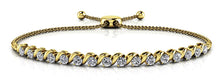 Load image into Gallery viewer, Embrace Adjustable Diamond Bracelet with 0.72 ct.(finished) 2.25mm - Luxury Time NYC