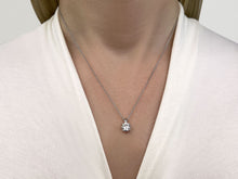 Load image into Gallery viewer, Enchanted Tulip Diamond Pendant with 0.25 ct.(finished) 4mm - Luxury Time NYC