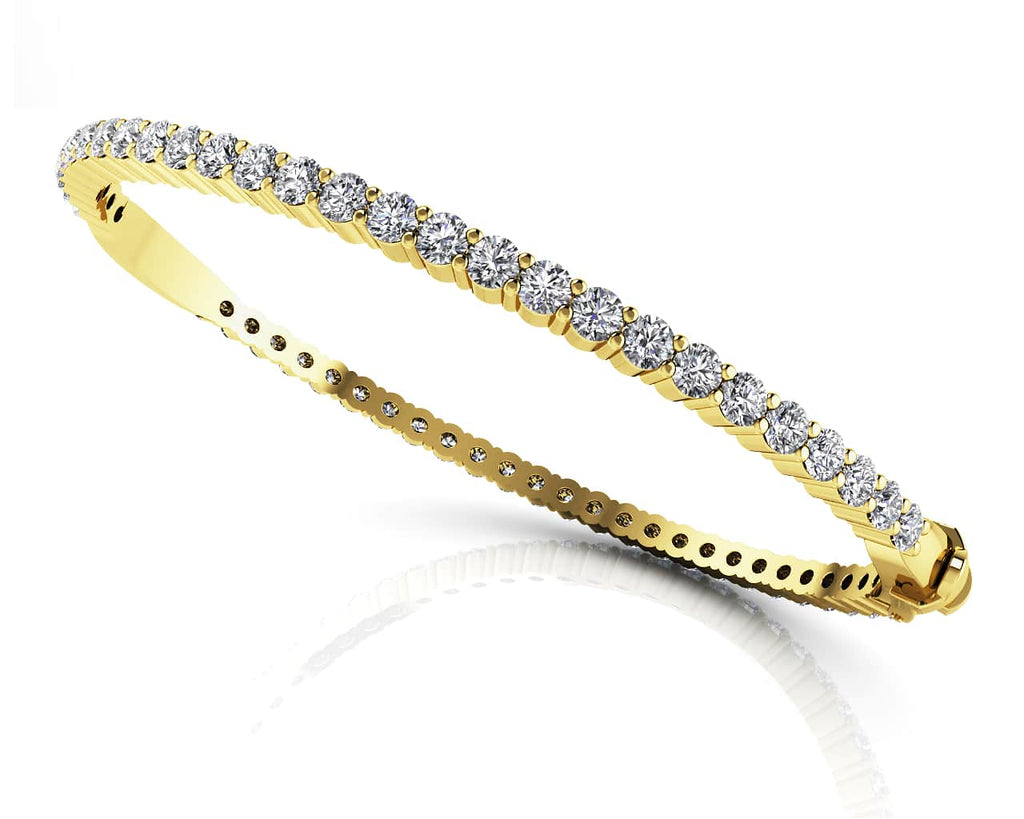 Endless Elegance Diamond Bangle with 3.24 ct.(finished) 2.5mm - Luxury Time NYC