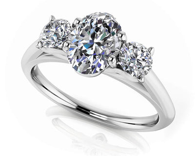 Enduring Love Lab - Grown Diamond Engagement Ring with 0.81 ct. (0.60 ct. center diamond) - Luxury Time NYC