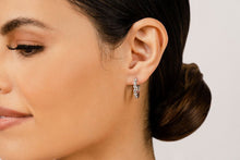 Load image into Gallery viewer, Essential Lab - Grown Diamond Hoop Earrings with 0.71 ct.(finished) 2.4mm - Luxury Time NYC