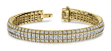 Load image into Gallery viewer, Exquisite Classic Diamond Bracelet with 9.82 ct.(finished) 2.0mm, 2.5mm - Luxury Time NYC