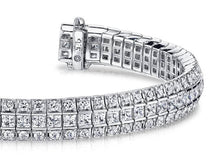 Load image into Gallery viewer, Exquisite Classic Diamond Bracelet with 9.82 ct.(finished) 2.0mm, 2.5mm - Luxury Time NYC