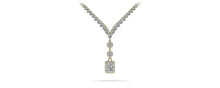 Load image into Gallery viewer, Extravagant Diamond Pendant 3 Prong V Diamond Necklace with 12.22 ct.(finished) - Luxury Time NYC