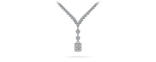 Load image into Gallery viewer, Extravagant Diamond Pendant 3 Prong V Diamond Necklace with 12.22 ct.(finished) - Luxury Time NYC