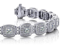 Load image into Gallery viewer, Fanciful Diamond Bracelet with 6.39 ct.(finished) 1.1mm, 3.4mm - Luxury Time NYC