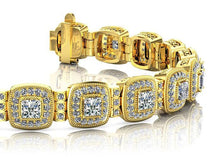 Load image into Gallery viewer, Fanciful Diamond Bracelet with 6.39 ct.(finished) 1.1mm, 3.4mm - Luxury Time NYC