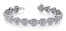 Load image into Gallery viewer, Fanciful Round Diamond Bracelet With Tube Links Diamond with 2.86 ct.(finished) 1mm, 2.5mm - Luxury Time NYC