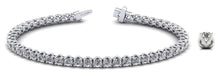 Load image into Gallery viewer, Fiery Flame Diamond Tennis Bracelet with 11.22 ct.(finished) 4.3mm - Luxury Time NYC