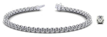 Load image into Gallery viewer, Fiery Flame Diamond Tennis Bracelet with 6.72 ct.(finished) 3.5mm - Luxury Time NYC