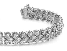 Load image into Gallery viewer, Figure Eight Diamond Link Bracelet Lab - Grown Diamond with 4.05 ct.(finished) 1.75mm - Luxury Time NYC