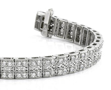 Load image into Gallery viewer, Filigree Diamond Bracelet with 1.98 ct.(finished) 1.2mm - Luxury Time NYC