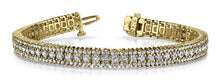 Load image into Gallery viewer, Flashy Prong Set Diamond Bracelet with 3.45 ct.(finished) 1mm, 1.9mm - Luxury Time NYC