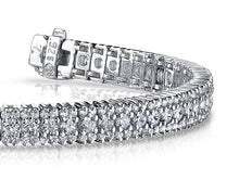 Load image into Gallery viewer, Flashy Prong Set Diamond Bracelet with 4.88 ct.(finished) 1.2mm, 2.2mm - Luxury Time NYC