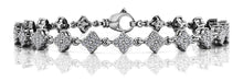 Load image into Gallery viewer, Fleur Link Diamond Bracelet with 1.85 ct.(finished) 1.75mm - Luxury Time NYC