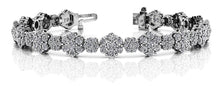 Load image into Gallery viewer, Flower Cluster Lab - Grown Diamond Bracelet with 8.46 ct.(finished) - Luxury Time NYC