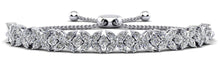 Load image into Gallery viewer, Flowers of Marquise Diamond Adjustable Diamond Bracelet with 5.26 ct.(finished) 4x2mm, 2.8mm - Luxury Time NYC