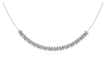 Load image into Gallery viewer, Flowers of Marquise Diamond Lab - Grown Diamond Necklace with 7.36 ct.(finished) 4x2mm, 2.8mm - Luxury Time NYC