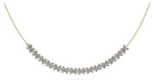 Load image into Gallery viewer, Flowers of Marquise Diamond Lab - Grown Diamond Necklace with 9.50 ct.(finished) 4.75x3mm, 3.4mm - Luxury Time NYC