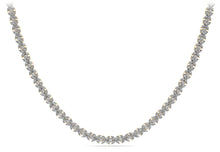 Load image into Gallery viewer, Flowers of Marquise Diamond Tennis Diamond Necklace with 28.40 ct.(finished) 4x2mm, 2.8mm - Luxury Time NYC