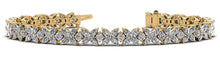 Load image into Gallery viewer, Flowers of Marquise Diamond Tennis Lab - Grown Diamond Bracelet with 12.10 ct.(finished) 4x2mm, 2.8mm - Luxury Time NYC