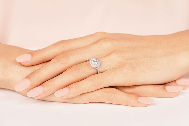 Forever Yours Lab - Grown Diamond Engagement Ring with 1.04 ct. (0.50 ct. center diamond) - Luxury Time NYC