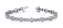 Load image into Gallery viewer, Graduated Antique Diamond Bracelet with 1.76 ct.(finished) 2mm, 2.5mm - Luxury Time NYC