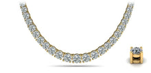 Load image into Gallery viewer, Graduated Diamond Necklace With Shiny Diamond Links with 2.00 ct.(finished) - Luxury Time NYC