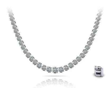 Graduated Diamond Strand Diamond with 14.02 ct.(finished) - Luxury Time NYC