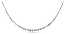 Load image into Gallery viewer, Graduated Red Carpet Diamond Necklace with 10.05 ct.(finished) - Luxury Time NYC