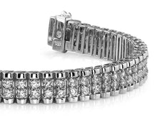 Load image into Gallery viewer, Grand Double Diamond Bracelet with 3.04 ct.(finished) 1.75mm - Luxury Time NYC