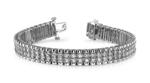 Load image into Gallery viewer, Grand Double Diamond Bracelet with 6.05 ct.(finished) 2.5mm - Luxury Time NYC