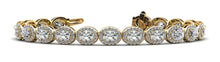 Load image into Gallery viewer, Halo Dreams Diamond Bracelet with 14.40 ct.(finished) 6x4mm, 1.2mm - Luxury Time NYC