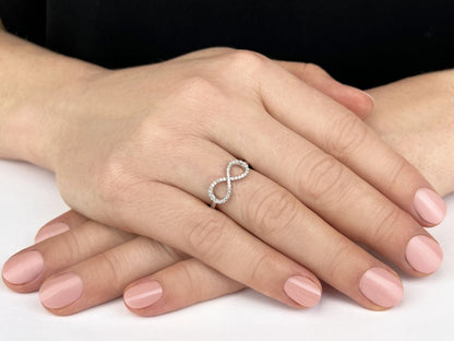 Infinite Expression Lab - Grown Diamond Ring with 0.24 ct.(finished) 1mm, 1.1mm, 1.2mm - Luxury Time NYC