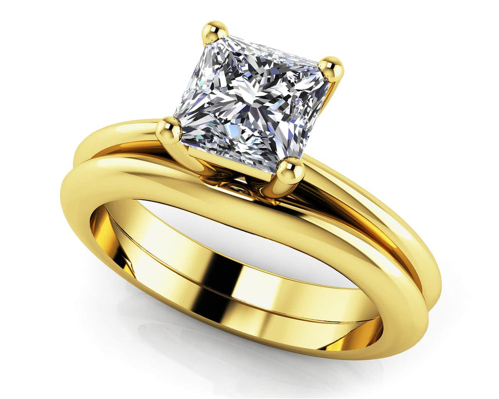 Infinite Love Solitaire Engagement Ring Set Diamond with 2.00 ct.(finished) 7mm - Luxury Time NYC