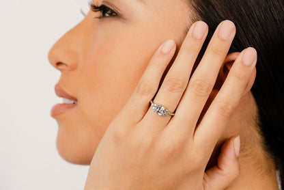 Lasting Impression Cushion Diamond Engagement Ring with 1.71 ct. (1.50 ct. center diamond) - Luxury Time NYC