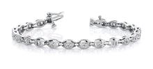 Load image into Gallery viewer, Linked Eye Diamond Bracelet with 0.99 ct.(finished) 2.1mm - Luxury Time NYC