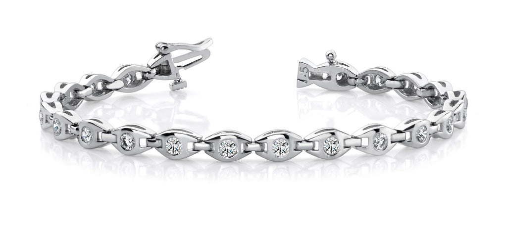 Linked Eye Lab - Grown Diamond Bracelet with 0.99 ct.(finished) 2.1mm - Luxury Time NYC