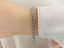 Load image into Gallery viewer, Lotus Flower Lab - Grown Diamond Tennis Bracelet with 2.01 ct.(finished) 2mm - Luxury Time NYC