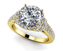 Load image into Gallery viewer, Love Letter Diamond Engagement Ring with 2.23 ct. (1.50 ct. center diamond) - Luxury Time NYC