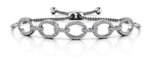 Load image into Gallery viewer, Love Open Oval Adjustable Diamond Bracelet with 0.98 ct.(finished) 1.2mm - Luxury Time NYC