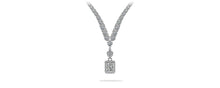 Load image into Gallery viewer, Love Spell Diamond Pendant 4 Prong V Diamond Necklace with 10.11 ct.(finished) - Luxury Time NYC