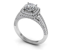 Load image into Gallery viewer, Luminous Diamond Engagement Ring with 1.13 ct. (0.50 ct. center diamond) - Luxury Time NYC