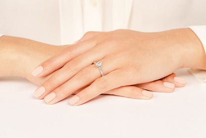 Luminous Oval Lab - Grown Diamond Engagement Ring with 1.81 ct. (1.60 ct. center diamond) - Luxury Time NYC